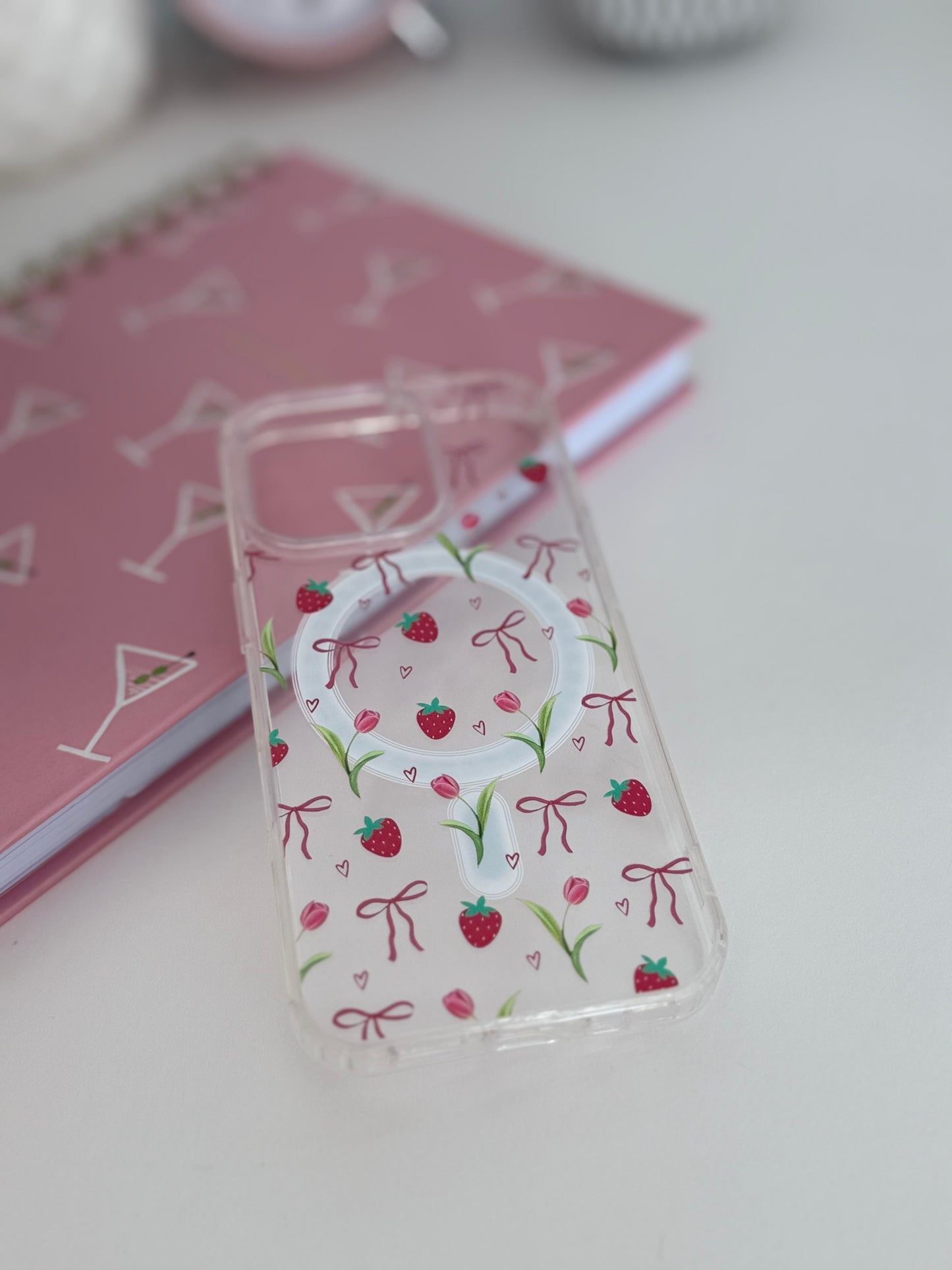 Silicone iPhone Strawberry Dream Case