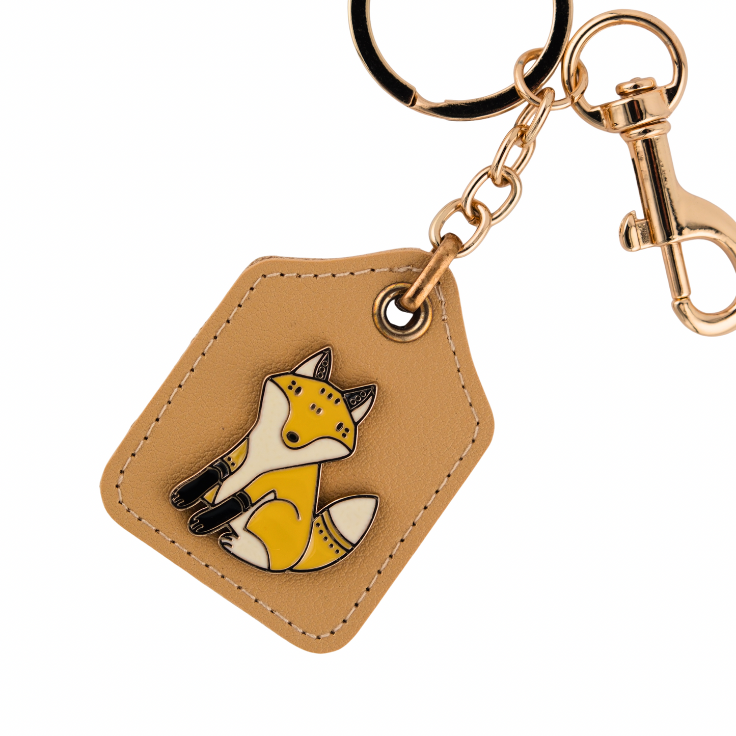 Golden Fox Keychain
