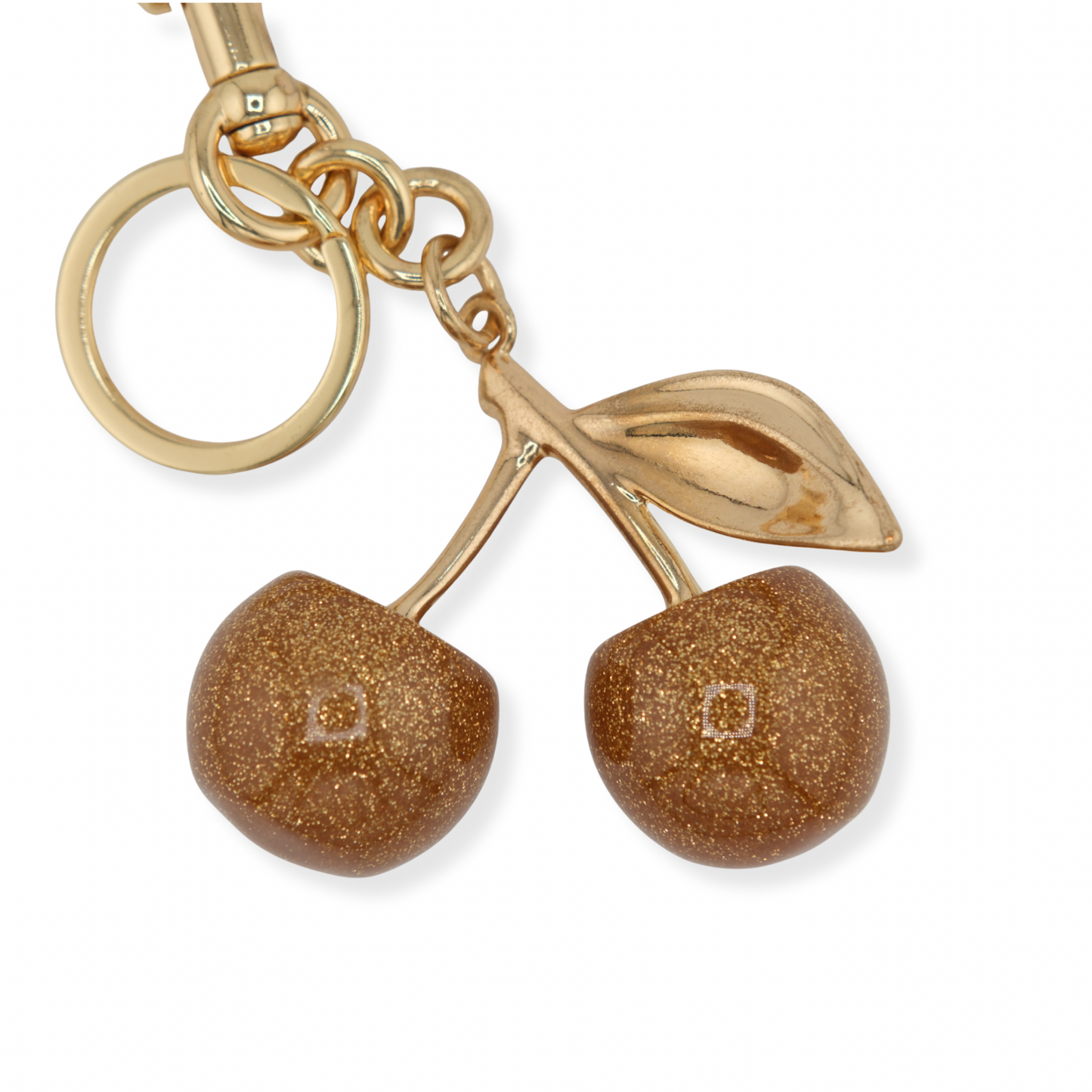 Cherry Keychain – gold
