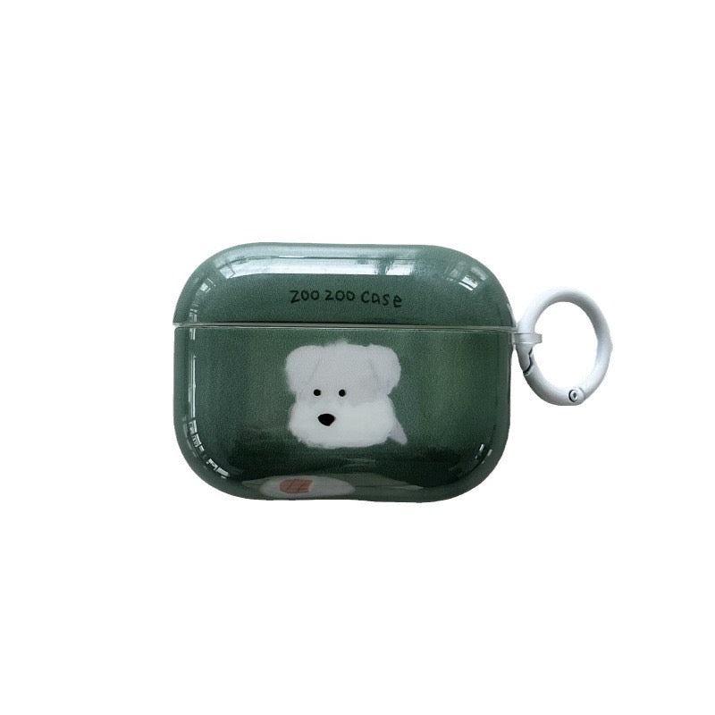 AirPods Case - Green Puppy