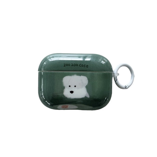 AirPods Case - Green Puppy