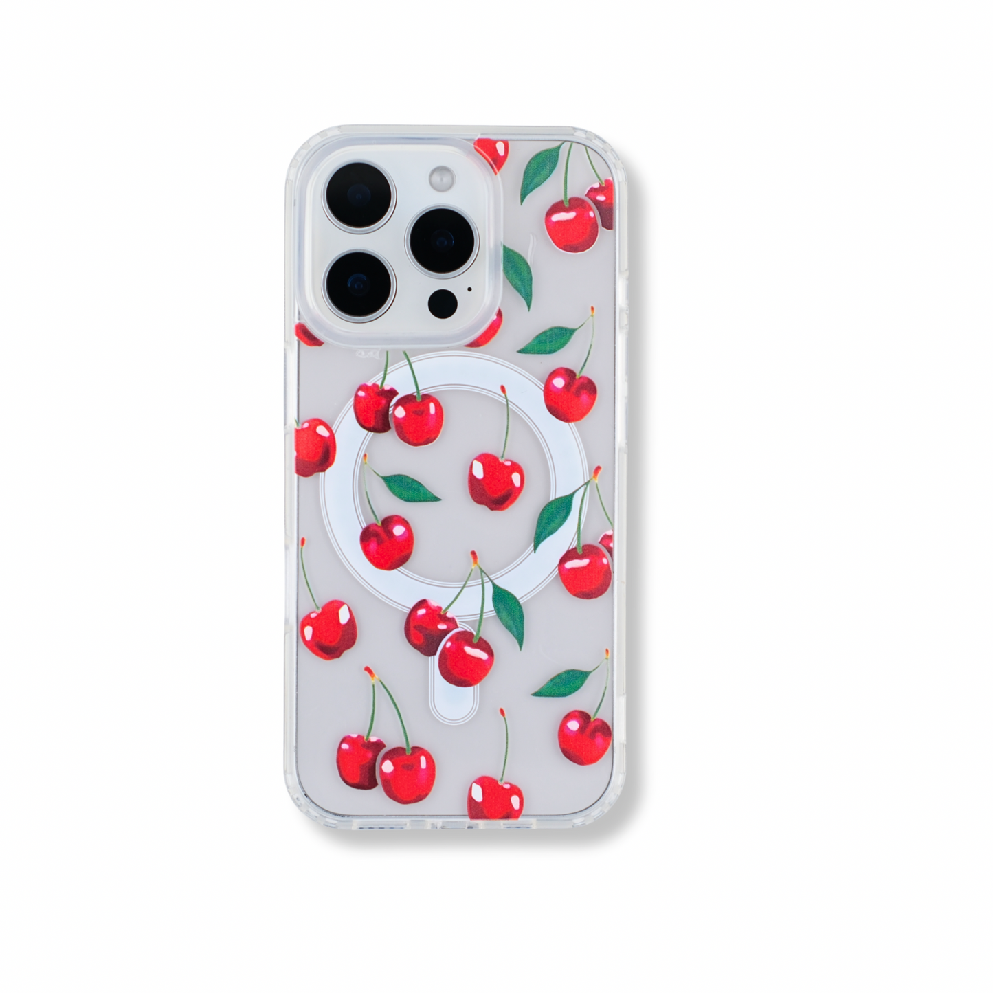 Silicone iPhone Cherry Bliss Case