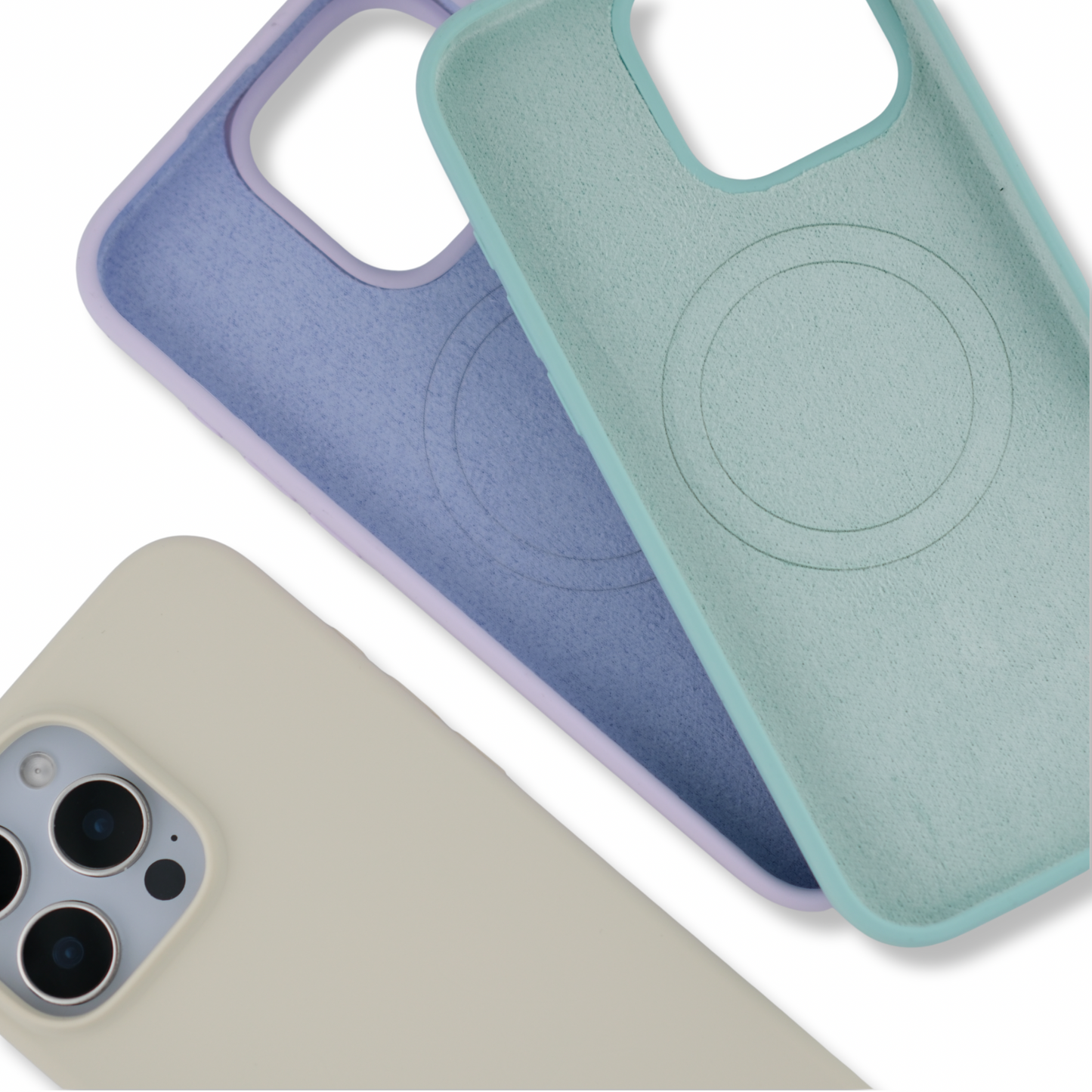 Silk Touch Soft Silicone Phone Case – Pastel Collection