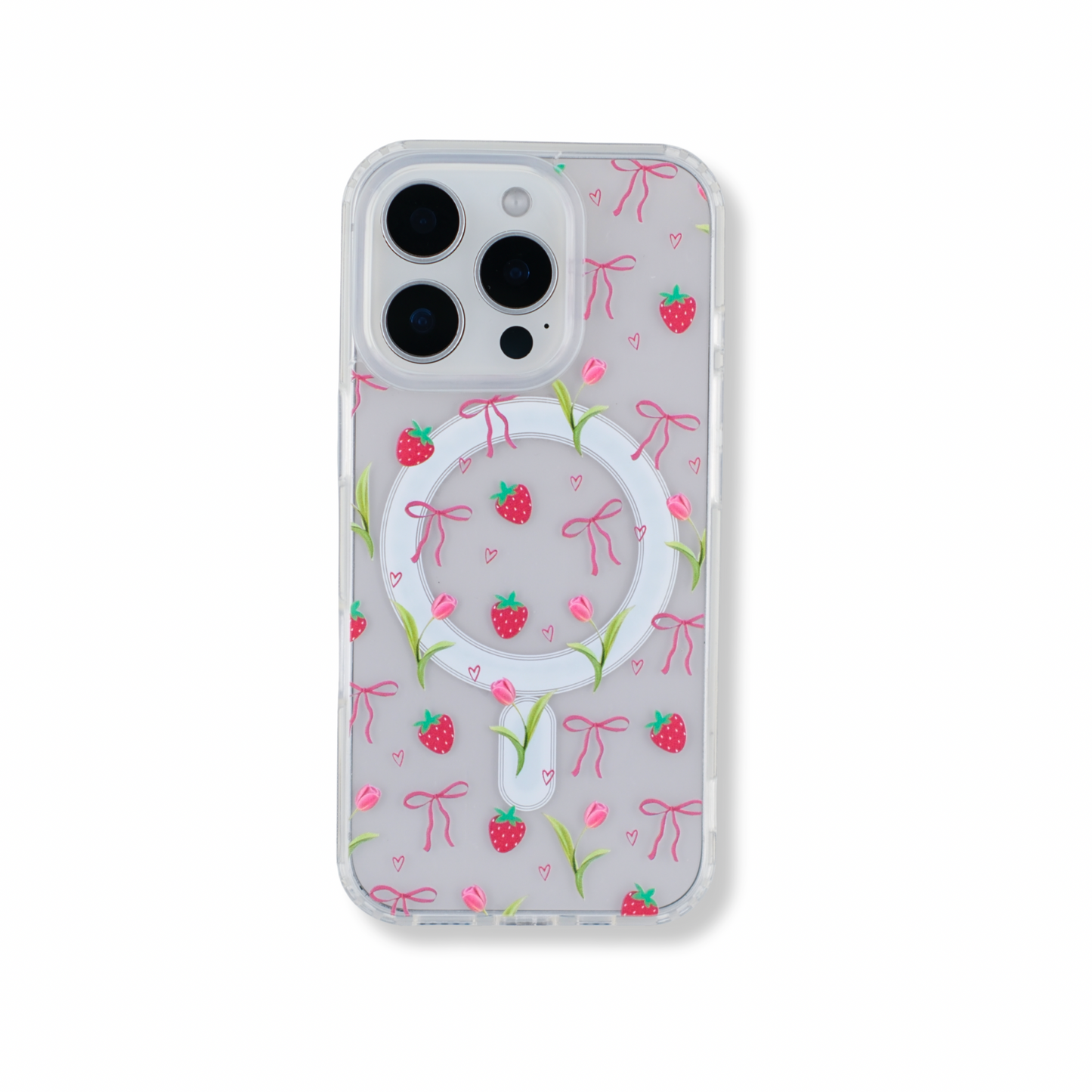 Silicone iPhone Strawberry Dream Case