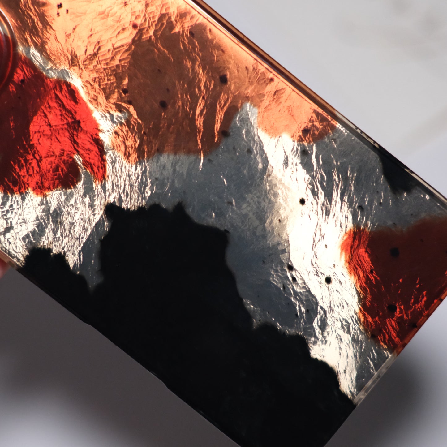 Cowhide Gloss Case – Earth Tones