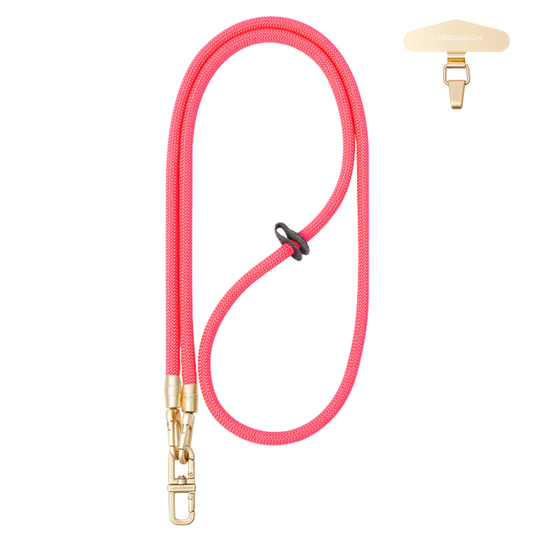 Rose Red Adjustable Phone Strap