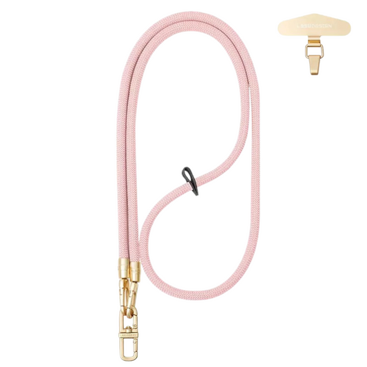 Soft Pink Adjustable Phone Strap