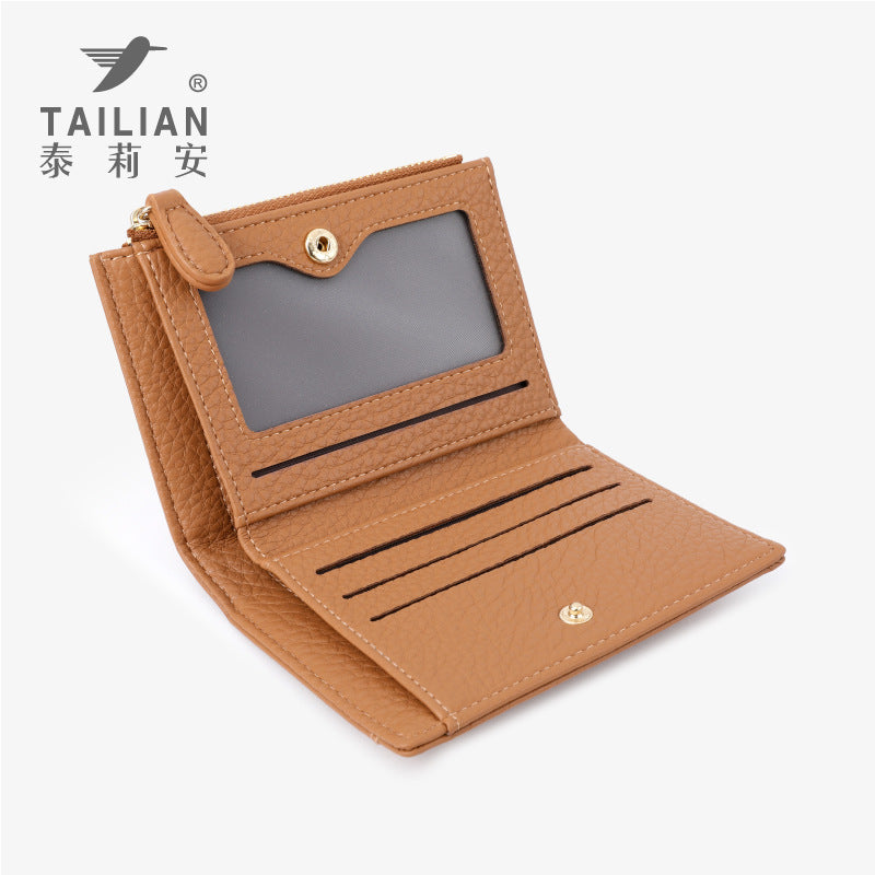 Compact Leather Wallet