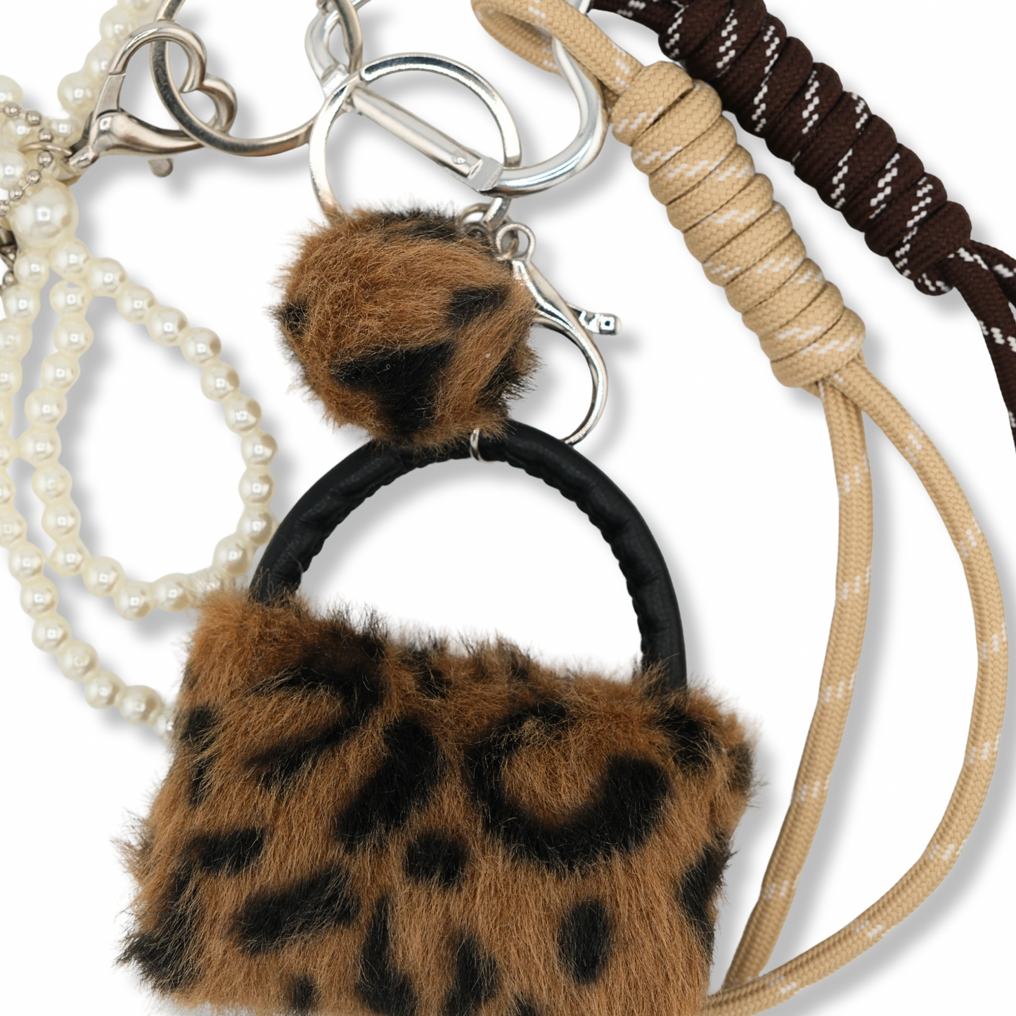 Leopard Mini Bag Charm
