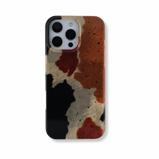 Cowhide Gloss Case – Earth Tones