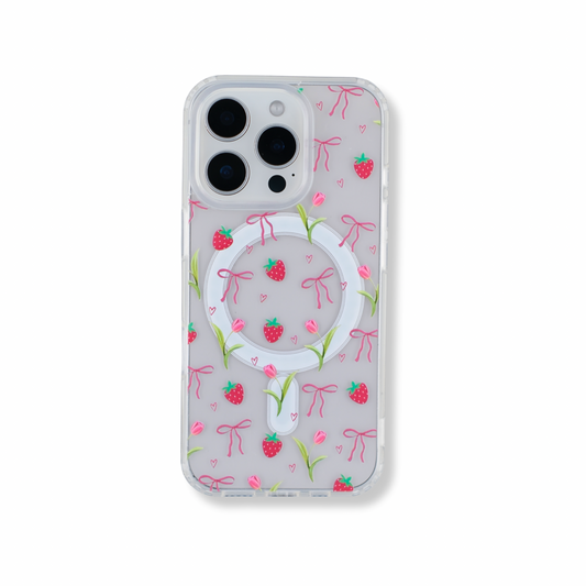 Silicone iPhone Strawberry Dream Case