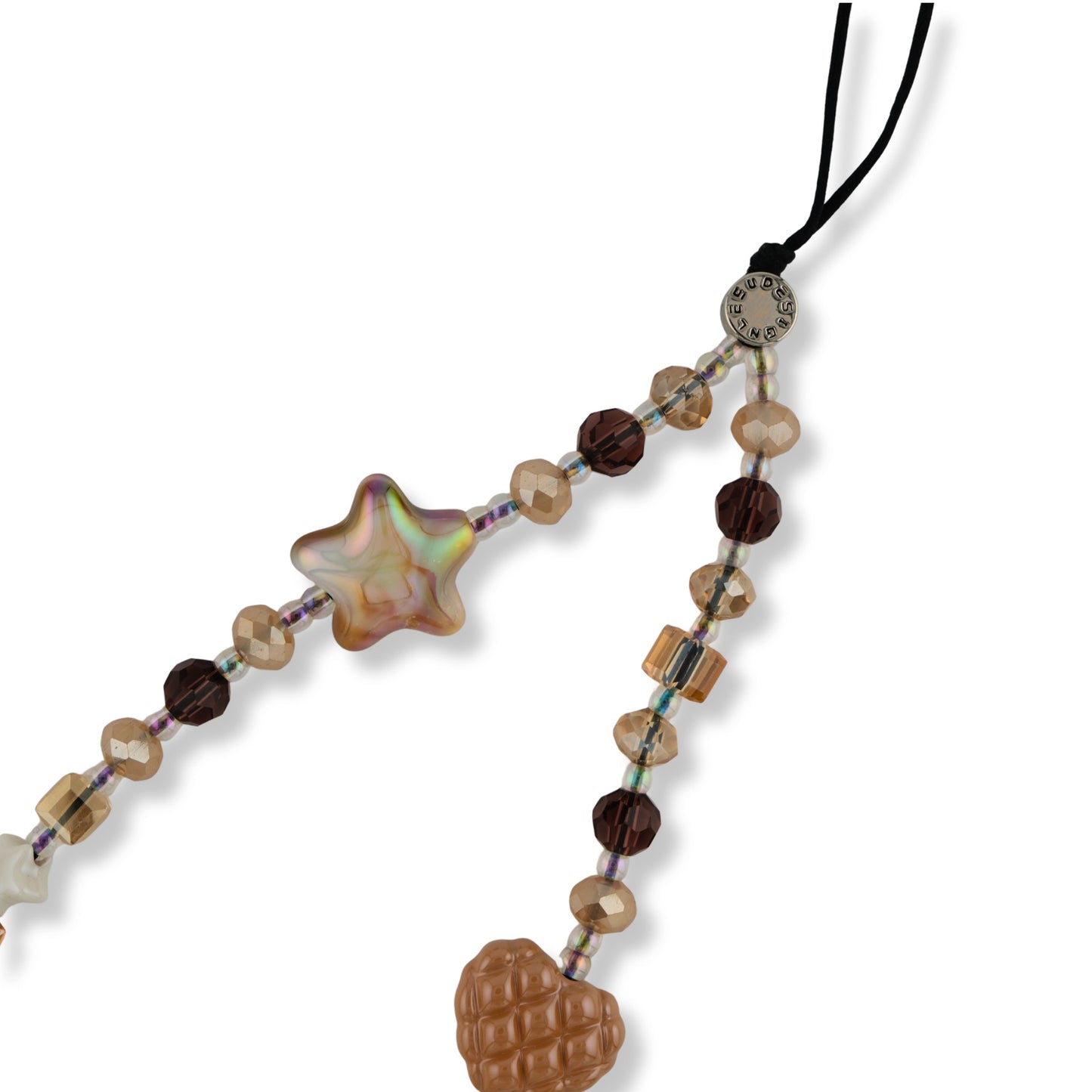 Twinkle Star & Heart Charm Keychain