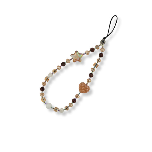 Twinkle Star & Heart Charm Keychain